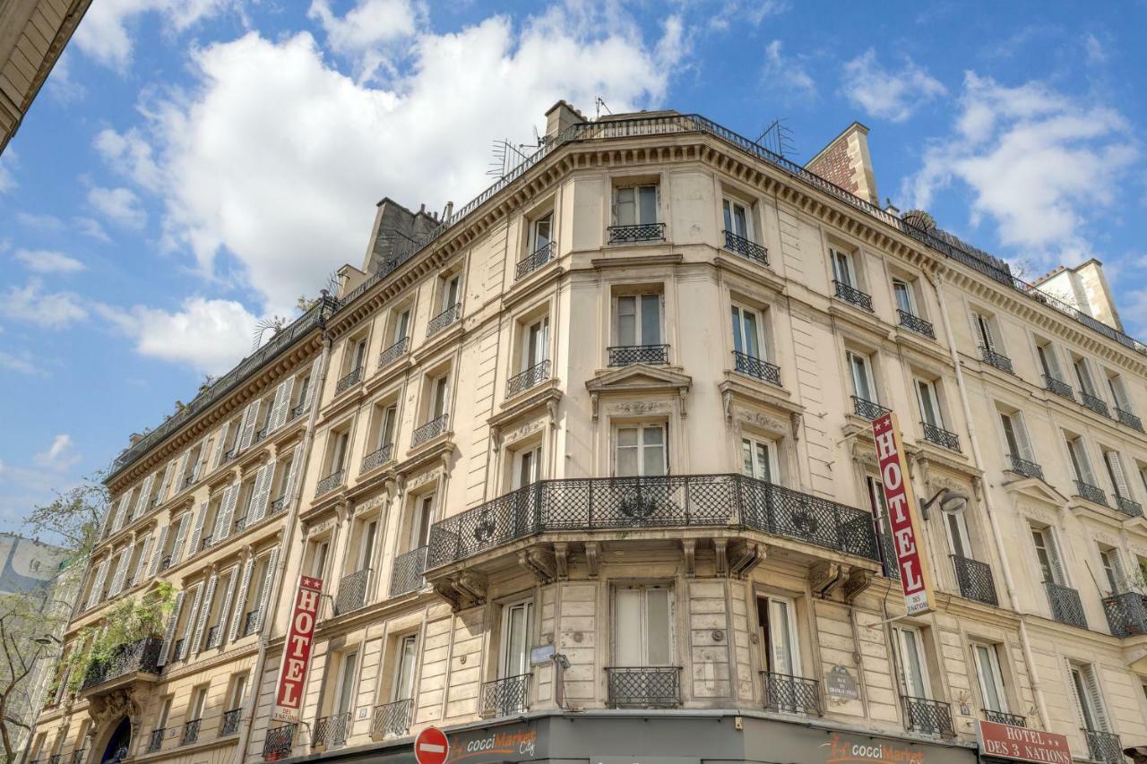 Hotel Des 3 Nations Párizs Kültér fotó